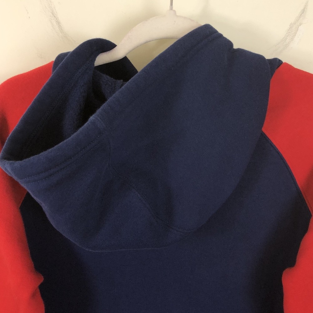 Boston Red Sox Fanatics Hoodie Sweatshirt Womens M Navy Red MLB Baseball - Picture 12 of 15